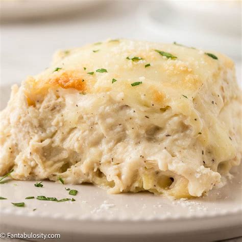 Alfredo Lasagna Chicken Alfredo Lasagna