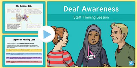 Deaf Awareness Training PowerPoint-Scottish (teacher made)