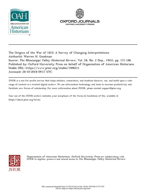 War of 1812 - It is about the history of usa paper chapter war of 1812 ...