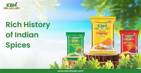 Rich History of Indian Spices – KBM Foods