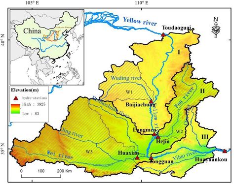 Yangtze And Yellow River Map