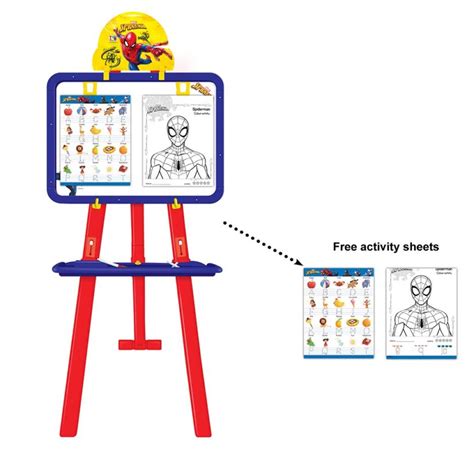 Itoys Spiderman 5 in 1 Easel Board - StarAndDaisy