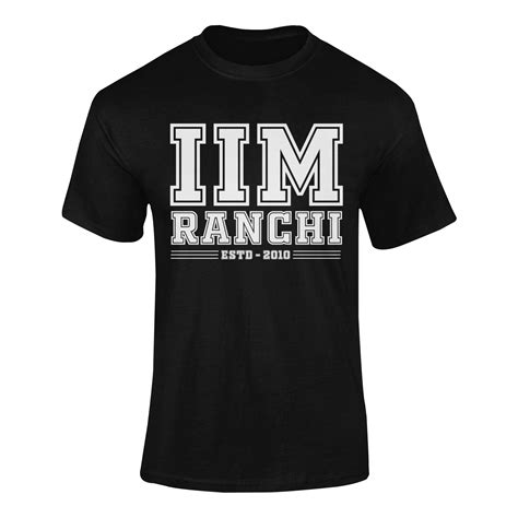 IIM RANCHI || Round neck – Teeshood.com
