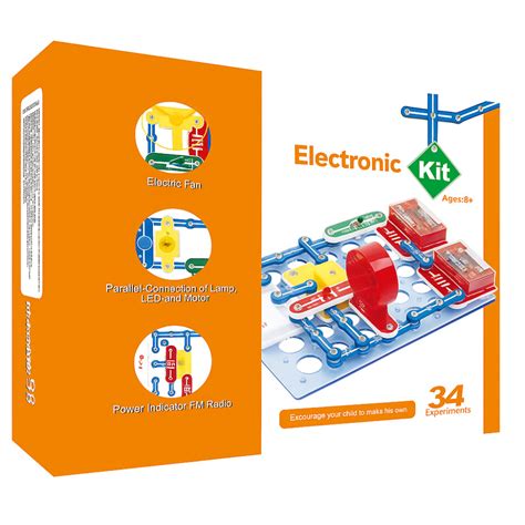 Electronic Kit Model 34C – 34 Experiments STEM Learning Set