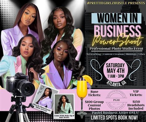 Women in Business Powershoot, Atlantic Station, Atlanta, 4 May 2024 ...