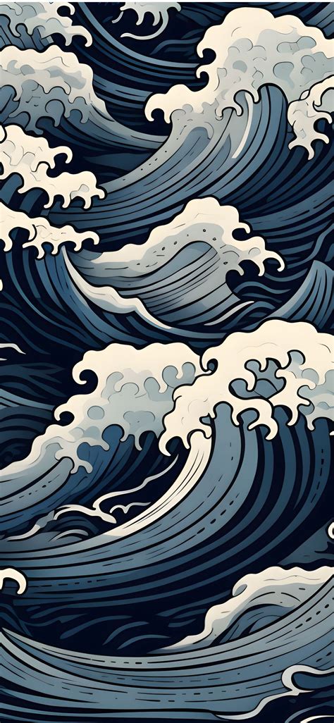 OCEAN in JAPANESE STYLE Artwork