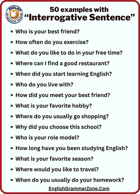 Image result for Interrogative Sentence Types