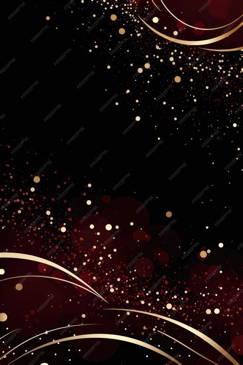 A black and red background with gold circles blackred background gold ...