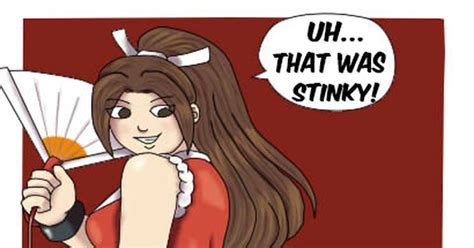 #gassyfarts Mai Shiranui farting! - GigaBombBoom23のイラスト - pixiv