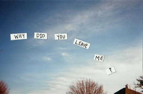 Why Did You Leave Me? | Tina | Flickr