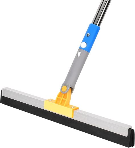 Floor Squeegee Heavy Duty with Long-Handle - INCIKITI Wet Room Floor ...