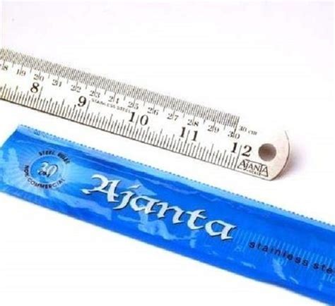 Flipkart.com | AJANTA Scale 01 Ruler - Foot Steel Ruler