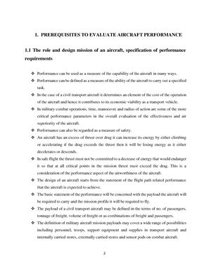 TAKE-OFF AND Landing- Safety Requirements - Flight Planning - 5. TAKE ...