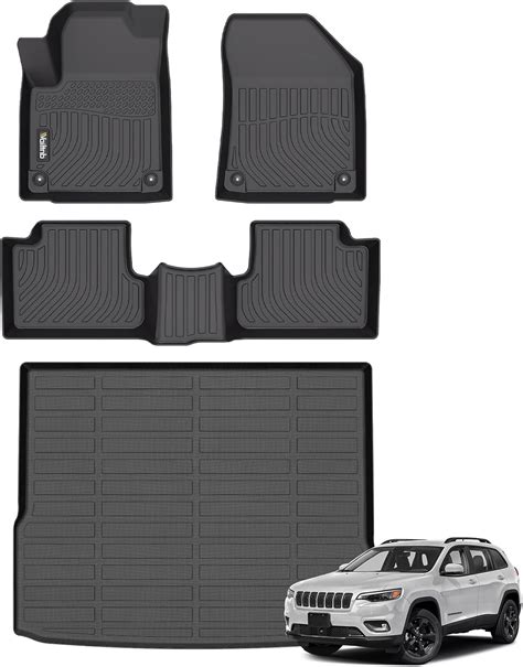 Amazon.com: Wailtnb- Floor Mats & Cargo Mats Fit Jeep Cherokee 2019 ...