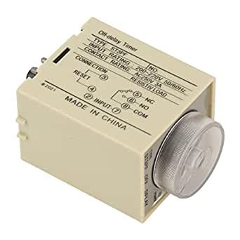Ubervia® Time Relay, Plug in Installation AC 200‑220V Timer Delay for ...
