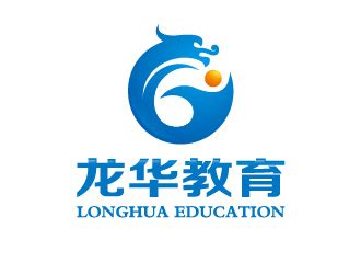 龙华教育培训学校logo设计 - 123标志设计网™