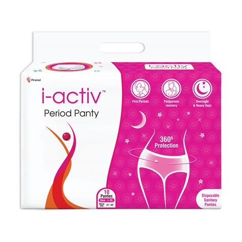 Buy i-activ Period Panty for Women | Disposable Period Panties for ...