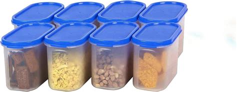 Buy Cutting EDGE Modular Containers Oval with Plain lids, 1200 ML, Set ...