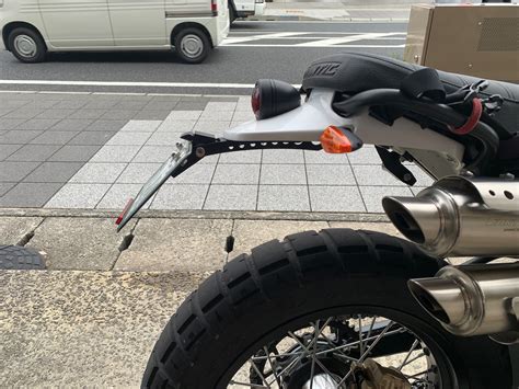 FANTIC CABALLERO用 Adjustable Number Stay SMC-F-CSC-006 | smotorcycle