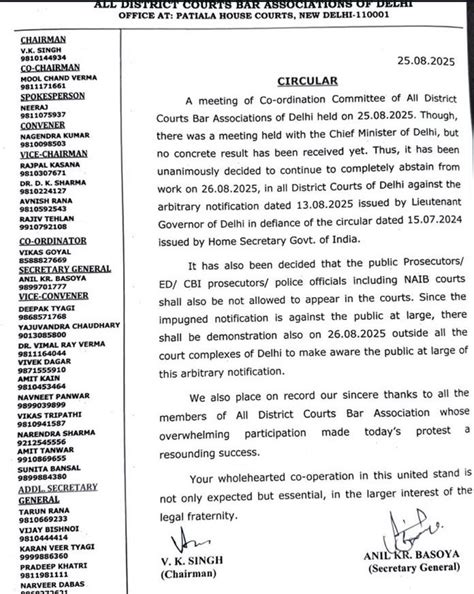 Delhi lawyers’ strike intensifies: Advocates protest at Rouse Avenue ...