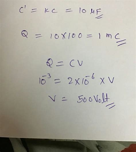A parallel plate capacitor has a capacity of 2uf. a dielectric slab of ...