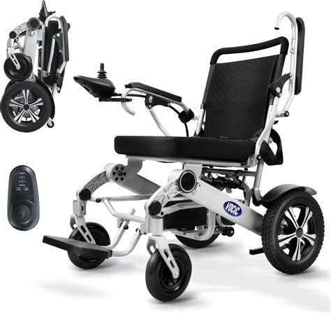 Amazon.com: VOCIC 10 Miles Electric Wheelchair, 264 LBS Load Capacity ...