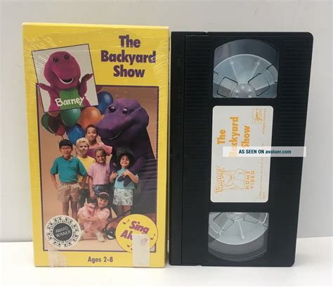 Barney The Backyard Show VHS Video 1992 Sandy Duncan Extremely Rare ...