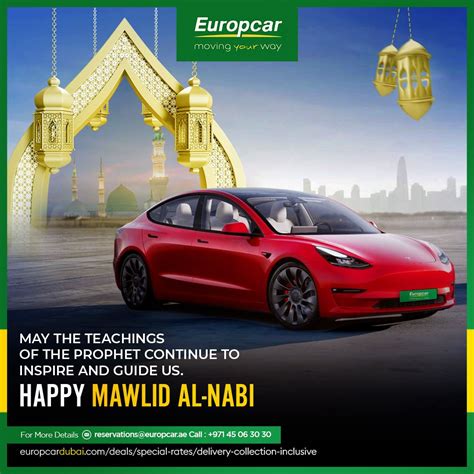 Europcar Dubai on LinkedIn: #mawlidalnabi #uae #europcar #carrental # ...