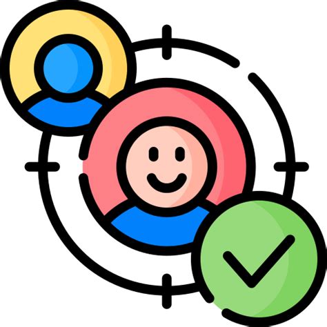 Target audience - Free people icons
