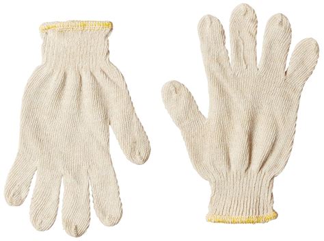 Acme Safewell Sgc 102 Seamless Cotton Knitted Gloves, 9 Inch, 10 Gauge ...