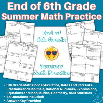 Image result for Summer Math Packet