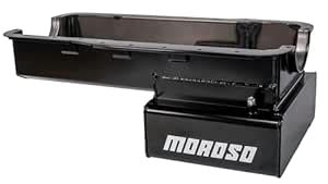 Moroso 20535 Steel Front Sump Road Race Oil Pan for Ford 302 Engine ...