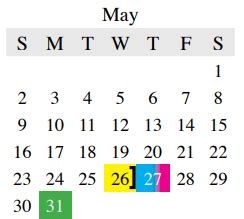 Creek Valley Middle School - School District Instructional Calendar ...