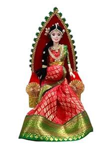 Handmade Traditional Seemantham Baby Shower Theme Dolls with Simhasan ...