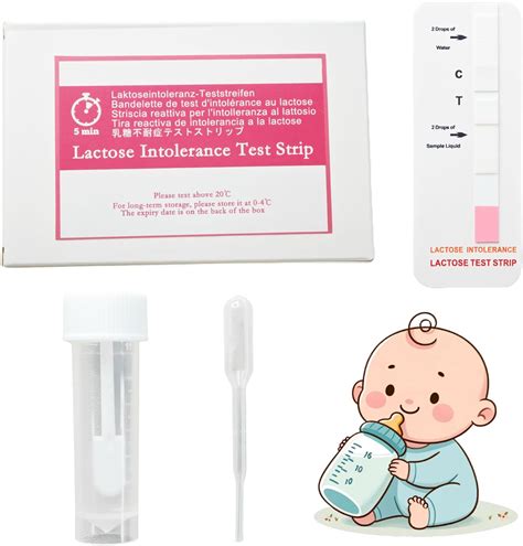 Amazon.com: BlissKiss Lactose Intolerance Self-Test Kit: Quick & Easy at-Home Testing for Infant ...