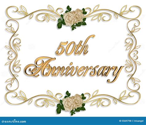 Clipart Printable 50th Wedding Anniversary