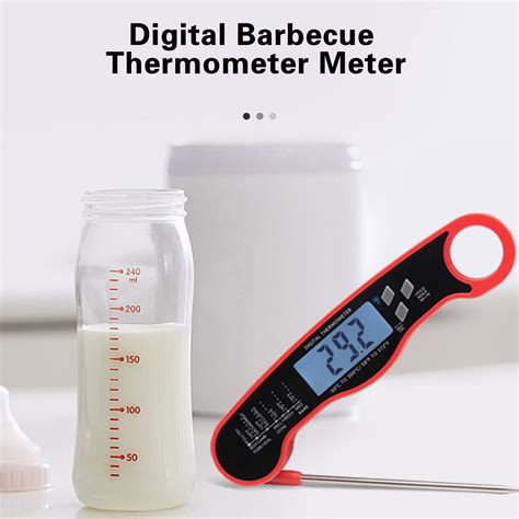 Meat Thermometer High Accuracy Anti-scalding Digital Milk Tea Coffee ...