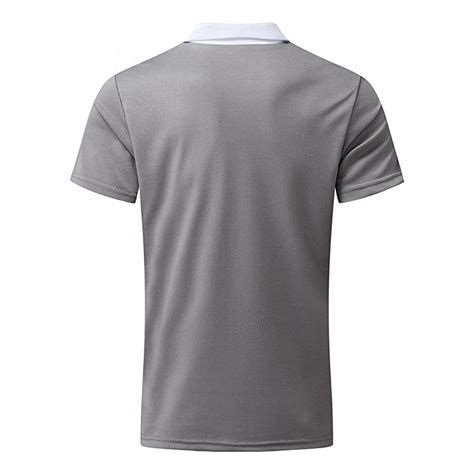 Ringer Quarter Zip Polo // Khaki + White (M) - Newvay Quarter Zip Polos ...