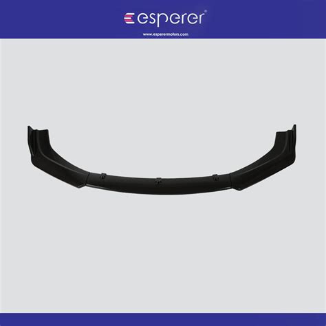 UNIVERSAL 3 PIECE FRONT SPLITTER WITH SIDE WINGS – Esperer Motors
