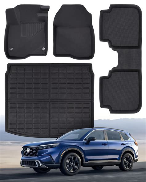 DrCarNow for 2024 2023 Honda CRV Floor Mats & Cargo Liner (Gas & Hybrid ...