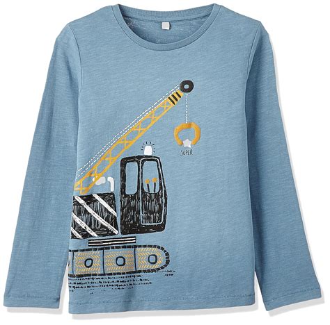 Marks & Spencer Baby Boys' Long Sleeve T-Shirt (T882143TBLUE MIX9-12M ...