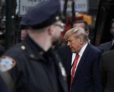 Image result for Donald Trump arrives at NYC court