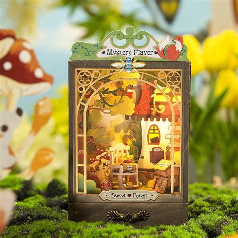 Buy Rolife DIY Craft Kits for Adults Teens 7 Miniature House Kit with ...