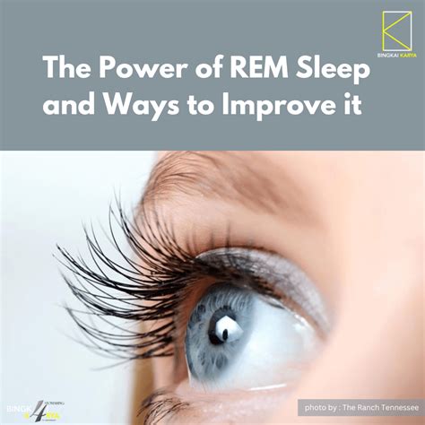 The Power of REM Sleep and Ways to Improve it