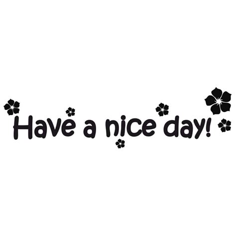 Nice Day Wall sticker | wall-art.com