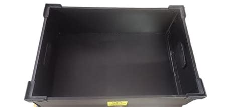 Sky-ESD Safe Size (L 300 X W 200 X H 100) Antistatic Conductive PP ...