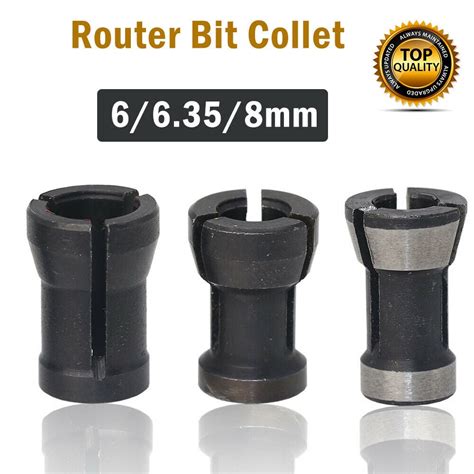 Buy SEIWIE Router Bit Collet Chuck Extension Rod 6mm~8mm Shank Router ...