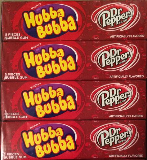 Dr Pepper Hubba Bubba Gum