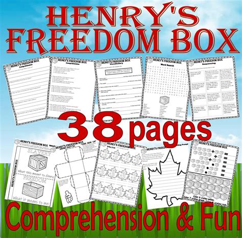 Henry's Freedom Box Book Companion Reading Comprehension - Classful