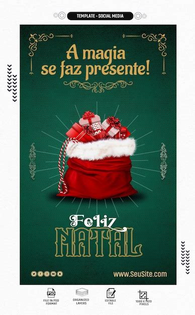 Post social media dia de natal e data comemorativa de final de ano ...